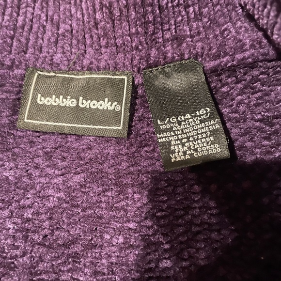 Bobbie Brooks Zip up Sweater - Picture 4 of 4